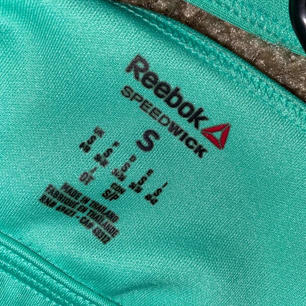 Turquoise Reebok Sports Bra - Picture 3 of 4